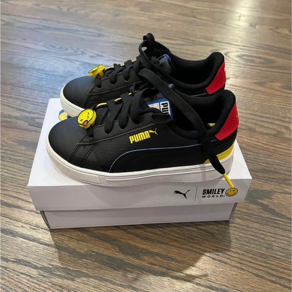 Boys Black Pumas Size 12C EUC (worn once) - Picture 3 of 3